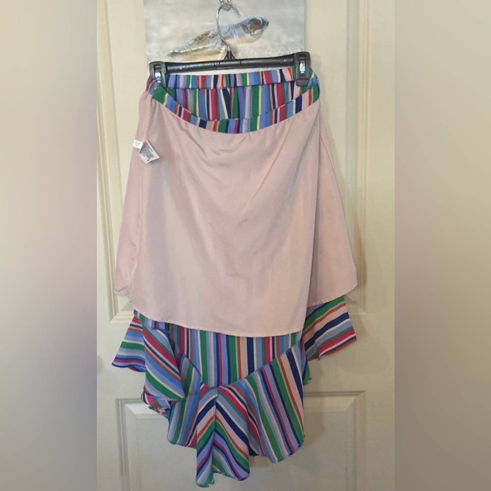 A new day women sz-S, stripped asymmetrical skirt- great gently used garment - Picture 5 of 12